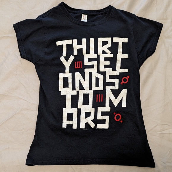 Thirty Seconds To Mars Band Tee - Picture 1 of 4